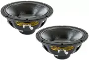 2x 18 Sound 10NW650 10" Neodymium Pro Audio Line Array Woofer 600W 8-Ohm 96 dB
