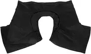 Healvian Underarm Vest Breathable Underarm Sweat Pads Underarm Sweat Protector Armpit Sweat Proof Shirt Washable Armpit Sweat Pads, Black Underarm Sweat Vest
