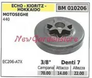 Pinion Echo Engine Chainsaw 440 3/8 " Teeth 7 010206