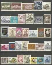 AUSTRIA 1980-1993 GRAN CONJUNTO DE SELLOS NUEVOS SERIES COMPLETAS ALTO VALOR