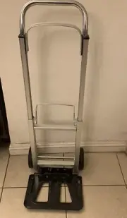Aluminum Hand Truck, Vertical Loop Handle, Pneumatic Wheels...