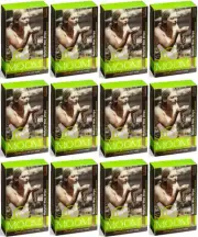12 x MOOM Women Face & Bikini Waxing Strip Kits W/Soothing Chamomile & Lavender