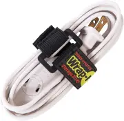 Super-Stretch Straps, 6" (12 Pack) - Elastic Hook and Loop Cinch Straps - Exten