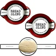 Silicone Bread Sling - Dutch Oven Liner - Extra Thick Non-Stick Reusable Sourdough Bread Baking Mat with Long Handles