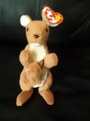 TY Beanie Baby "POUCH" New With Tag Mint #4161