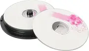 CD R Blank Discs, 52X Speed Blank CDs, 730MB Capacity, Blank Media Recordable Data Disc, Compatible with Most CD R Drives, for Storing Digital Images, Music, Data