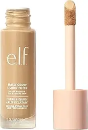 e.l.f. Halo Glow Liquid Filter Glow Booster MEDIUM TAN 5 Squalane Hyaluronic Acid