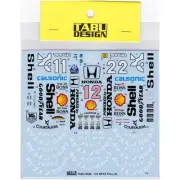 TABU DESIGN 1/12 McLaren MP4/6 Full Sponsor Decals