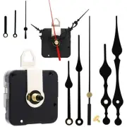 2 Sweep Silent Clock Movements with 4 Pack Different Size Clock Hands, DIY Wa...