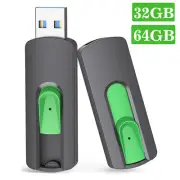 32GB 64GB USB Flash Drive Memory Stick Portable USB Stick for PC Laptop Computer