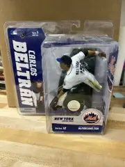 CAROLS BELTRAN 2005 NY METS MCFARLANE SERIES 12 VARIANT FIGURE
