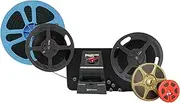 Original Supplier-Wolverine - Supports up to 9-inch 8mm & Super 8 Reels to Digital MovieMaker Pro Film Digitizer, Film Scanner, 8mm Film Scanner, Black (MM100PRO)
