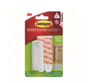 3M Command Sawtooth Picture Hanger With Command Adhesive Strips White Each - 710