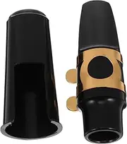 CIMAXIC Complete Saxophone Plastic Alto Instrument Accessories Set Gold/black Professional Saxophone Playing Tool Music Instrument Accessories for Beginners