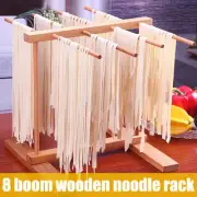 Pasta Drying Rack Collapsible Noodle Dryer Rack Beech Noodles Stand with 8 qiVhp