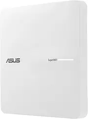 ASUS ExpertWiFi EBA63 (AX3000), Dual Band WiFi 6 Access Point, Support up to 5 SSIDs and VLAN, 100+ Devices, Easy Management app, Powered by PoE or AC Adapter