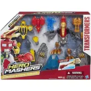 Transformers Hero Mashers Bumblebee & Strafe Team Pack Action Figure Hasbro