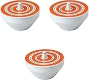 Set of 3, Red Gold Koma, Delicacies with Lid, 2.8 x 2.2 inches (7.2 x 5.6 cm) | Delicacy Setomonohonpo