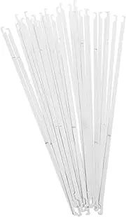 ROMISBABA The Door Hanging File Bar Clip Document Organizer Metal File Holder Portable Receipt Bar
