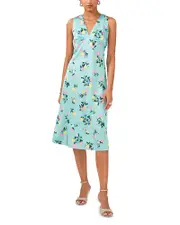 1.state Floral V Neck Dress 12