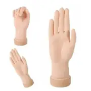 Nail Training Hand Flexible Model Mannequin Fake Hand Nail Art Practice Display