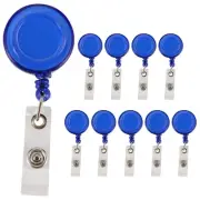 10 Retractable Reel ID Badge Lanyard Name Tag Key Card Holder Belt1624