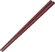 Akebono Sangyo GM-4014 Noodle Chopsticks, Vermilion, 8.3 inches (21 cm), Made in Japan, Commercial Supplies, Pentagram Shaped with a Pentagram Shape That Grips Firmly, Handles are Difficult to Roll,