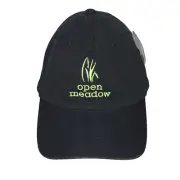 Open Meadows Large To XL Black Baseball Hat Cap Portflex NWTS