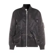 [Sacai] Sacai Ruffled Pocket Bomber Jacket II NUMERIC BLACK