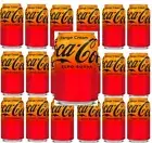 Coca-Cola Zero Sugar Orange Cream Fridge Pack Cans, 12 fl oz, (Pack of 18)