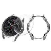 Anti-Shatter Screen Protector and Case Cover for Samsung Galaxy Watch 46mm R800N