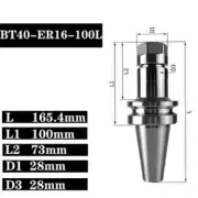 BT40-ER16-100L Collet Chuck Tool Holder High‑Accuracy For CNC Lathe Milling Part