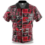 AFL Fanatics Button Up Polo Shirt - Essendon Bombers - Aussie Rules