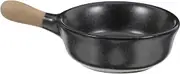 ABOOFAN Ceramic Saucer Dish Dip Mini Appetizer Plates Sushi Bowl Condiment Dish Soy Sauce Bowl Small Serving Bowls Small Condiment Bowls Tiny Ramekins Sushi Sauce Dishes Black Ceramics
