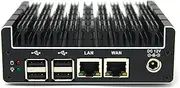 [Protectli] Vault FW2B - 2 Port, Firewall Micro Appliance/Mini PC - Intel Dual Core, AES-NI, 8GB RAM, 120GB mSATA SSD - Compatible with pfSense/OPNsense