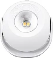 LED Sleep Friendly Nightlight, Motion Sensor Night Light, USB Rechargeable 3 Lighting Modes Rotating Wall Light for Bedroom Bathroom Kitchen Corridor Stairway (White)
