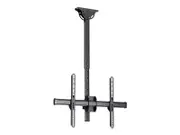 "StarTech.com Ceiling TV Mount - 1.8' to 3' Short Pole - Full Motion - Supports Displays 32"" to 75"" - For VESA Mount Compatible TVs (FPCEILPTBSP)"