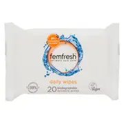 Femfresh Feminine Cleansing Wipes 20 Pack