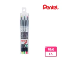 在飛比找momo購物網優惠-【Pentel 飛龍】S512螢光筆3色組