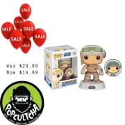 Star Wars: Across The Galaxy Luke Skywalker Hoth Pop! Vinyl Figure & Pin "New"