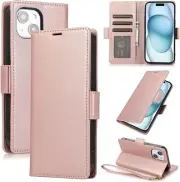 for iPhone 15 Wallet Case,for iPhone 15 Case [6.1 inch] PU Leather Flip Folio
