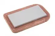 Eze-Lap 2" x 4" Fine Grit Diamond Bench Stone Sharpener 600 in Pouch 56F