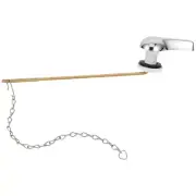 1 Set Toilet Flusher Toilet Bowl Handle Toilet Handle Replacement Kit with