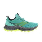 Saucony Endorphin Trail S10647-26 Womens Blue Canvas Athletic Hiking Shoes 11