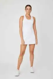 Sofibella Women's Small White Baseline Tennis Dress NEW NWT Style 2281