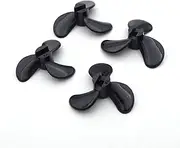 Toy Accessories 2PCS PC Propeller 3 Blades Prop 3mm Shaft 28mm 32mm Compatible with RC Boat Marine Submarine Wood Boat Ship Toy Boat Model (Color : 2PCS D32 Left Hand)