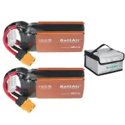 [EU/USA Direct]2PCS ISDT BattAir 14.8V 1300mAh 80C 4S Gen 2 Smart Lipo Battery XT60 Support APP Control for iFlight Nazg