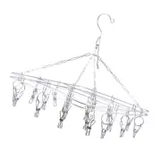 Windproof Hook Clothes Rack Drying Hangers Hanging Racks for Laundry Baby