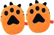 CORHAD Dog Sniffing Creative Slippers Shaped Interactive Foraging Mat for Dogs Yellow Encourages Sniffing Natural Foraging Skills Reduces Boredom Stress