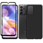 Anti-Strike Screen Protector + Slim TPU Case for Samsung Galaxy A23 5G SM-A236U